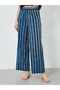 Pack of 3 - Cotton Striped Cami, Pants and Robe Set - 7