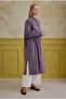 Hakim Collar Long Tunic Retro Violet - 2