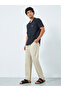Men Relaxed Fit Linen Blend Resort Collar Shirt - 2