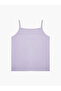 Pack of 2 - Girls Lilac Printed Cotton Vest - 7