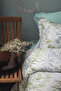 Occale Green 210 Tc (83 Tel) Cotton Satin Duvet Cover Set Double - 4