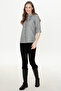 Women's Anthracite Long Sleeve Basic Shirt 50249850-Vr006 - 4