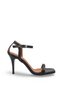 Nashira Sia Women's Heeled Shoes 0012714 Black Skin - 4