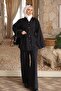 Black Bel Tie-Detail Tunic with Trousers TENCEL™ Modal Set