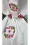 3D Cotton Lu Suni̇ İ Silk Pten Anali Girls 2-Piece Needle-Embroidered Towel Set - 4