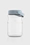 Macro 1700 ml Turquoise Glass Jar with Lid 131074