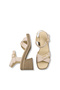 Larissa Diva Women's Heeled Sandals 0012342 Beige - 3