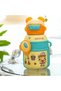 Stainless Steel Kids Water Bottle - Leak Proof, Vacuum Insulated with Straw, BPA Free, Hot & - 7