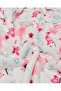 Baby Girls White Allover Print Flannel Blanket - 5