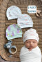 Baby Girl Hat 3 Pieces Combed Cotton Hat