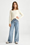 Girl's Stoned Ribbed Knit Body - 2
