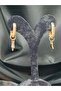 Mineli Star Charm 3-Piece Rose Gold Steel Zircon Stone Earrings - 3