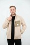 New Season Coated Men's Fleece Jacket - 3