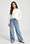 Girl's Stoned Ribbed Knit Body - 2