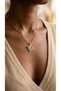 316 L Steel Necklace, Tarnish Resistant, with Hypoallergenic Planet Figures (2 Years Importer Guarantee)