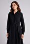Shirt Collar Poplin Long Sleeve Dress H0195Ax26Sp - 3