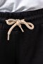 Keep Smiling Embroidered Sides Paneled Girls' Sweatpants - 4