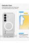 Ultra Hybrid S MagFit Samsung Galaxy S26 PLUS Case Cover MagSafe with Kickstand- CLEAR WHITE - 4