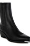Women's High Ankle Chelsea Boots in Black - 4