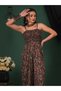 Women Floral Print Strappy Jumpsuit - 6