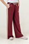 Keep Smiling Embroidered Sides Paneled Girls' Sweatpants - 3