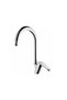 Elmas Mix Swan Swivel Head Kitchen Sink Faucet