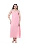 Multi Georgette Hooded Kaftan Nightdress with Inner Slip - 7