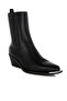 Women's High Ankle Chelsea Boots in Black