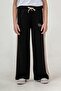 Keep Smiling Embroidered Sides Paneled Girls' Sweatpants - 2