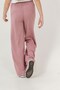 Right Left Knee Length Paneled Piped Girls' Sweatpants - 5