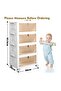 Transparent storage organiser, stackable storage boxes with wheels, foldable multi-purpose - 8