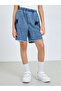 Girls Denim Shorts with Bow Detail