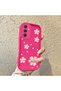 Samsung Galaxy A54 Plain Floral Case, High Quality Silicone, Shockproof, Stylish
