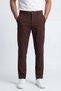 Men's Stretch Fabric Jogger Pants Fabric Trousers with Elastic Waist and Regular Fit in Belt Pieces