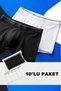 Men's Stretch Fabric Cotton Pack Boxers with Special Hygienic Packaging, Pack of 10 - 2