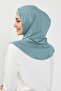 Combed Cotton Women's Ready-To-Wear Bonnet with Hood and Closure Feature, B-89P, Dark Mint - 5