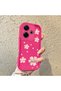 Poco M6 4g Simple Floral Case, High Quality Silicone, Shockproof, Stylish