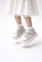 Girl's Ankle-Length, Thick-Soled, Linen Sneakers, Style Sneakers - 2