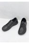 26Y-182-7059 Genuine Leather Daily Shoes with Zipper Detail and Rubber Laces for Women - 4