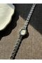 Retro Minimal Metal Strap Vintage Women's Wristwatch - 4