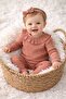 100% Cotton Corded Fabric Baby Set - 4
