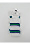 White Three-Stripe Socks