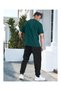 Tüy Printed Lower and Upper Tracksuit Set Oversized Crew Neck