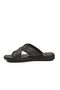 Black Genuine Leather Lightweight Men's Casual Slipper Pc-7450 m - 2