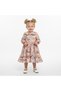 Floral Girl's Dress with Bag - 3