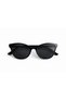 Women's Black Cat Eye Sunglasses Cat Eye Stylish Design Uv400 Protection - 2