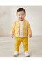 Yellow Holiday Muslin Suit for Baby Boys 6-9-12-18 Months Stylish Baby Set
