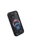 iPhone 13 Pro Max Compatible Black Silicone Case Shockproof with Camera Protection Stitch Patterned - 3