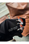 Siyah Goose Patchli Oversize T-Shirt SW-5057 - 6