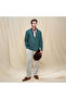 Men's Slim Linen Cotton Solid Shirt - 2